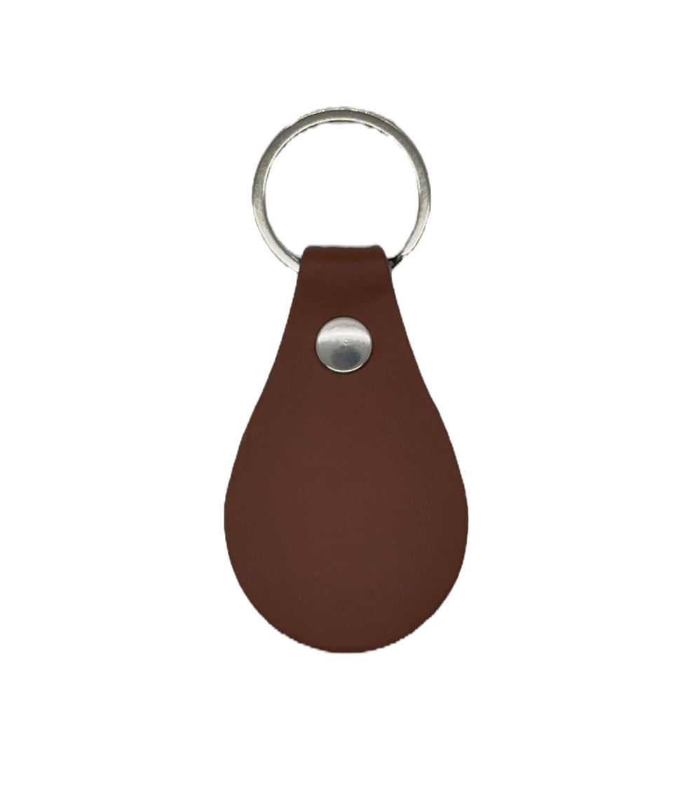 Leather Key Chain (Oval)