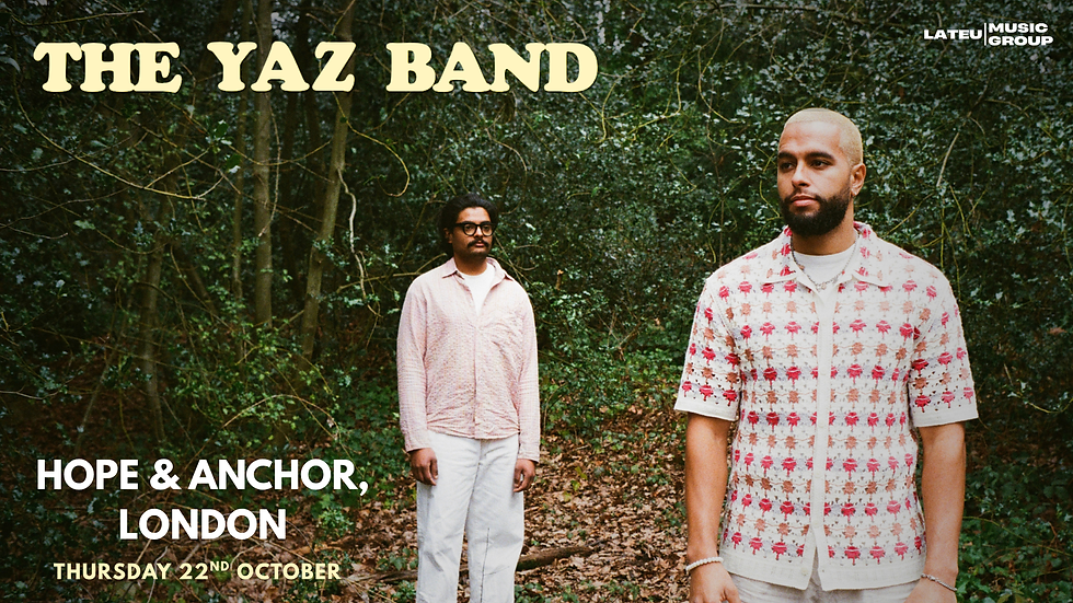 Lateu Music Group Presents: THE YAZ BAND
