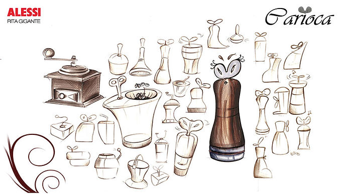 Il miglior prodotto che io abbia mai immagnato di creare per Alessi_macinacaffè_Carioca