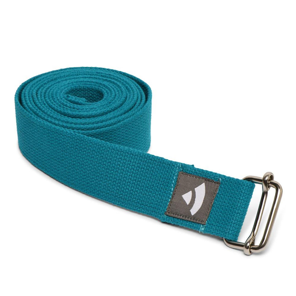 Miniaturbild: Yoga strap ASANA BELT with metal sliding buckle