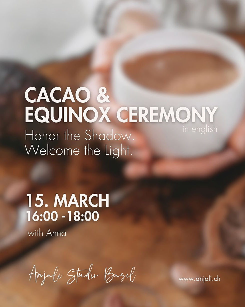 Cacao & Equinox Ceremony: Honor the Shadow. Welcome the Light.