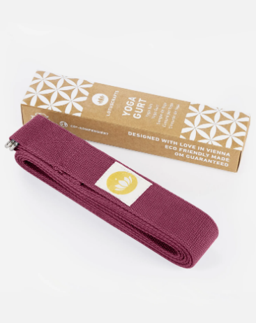 Miniaturbild: Yoga-Gurt 100% Baumwolle (Bio)