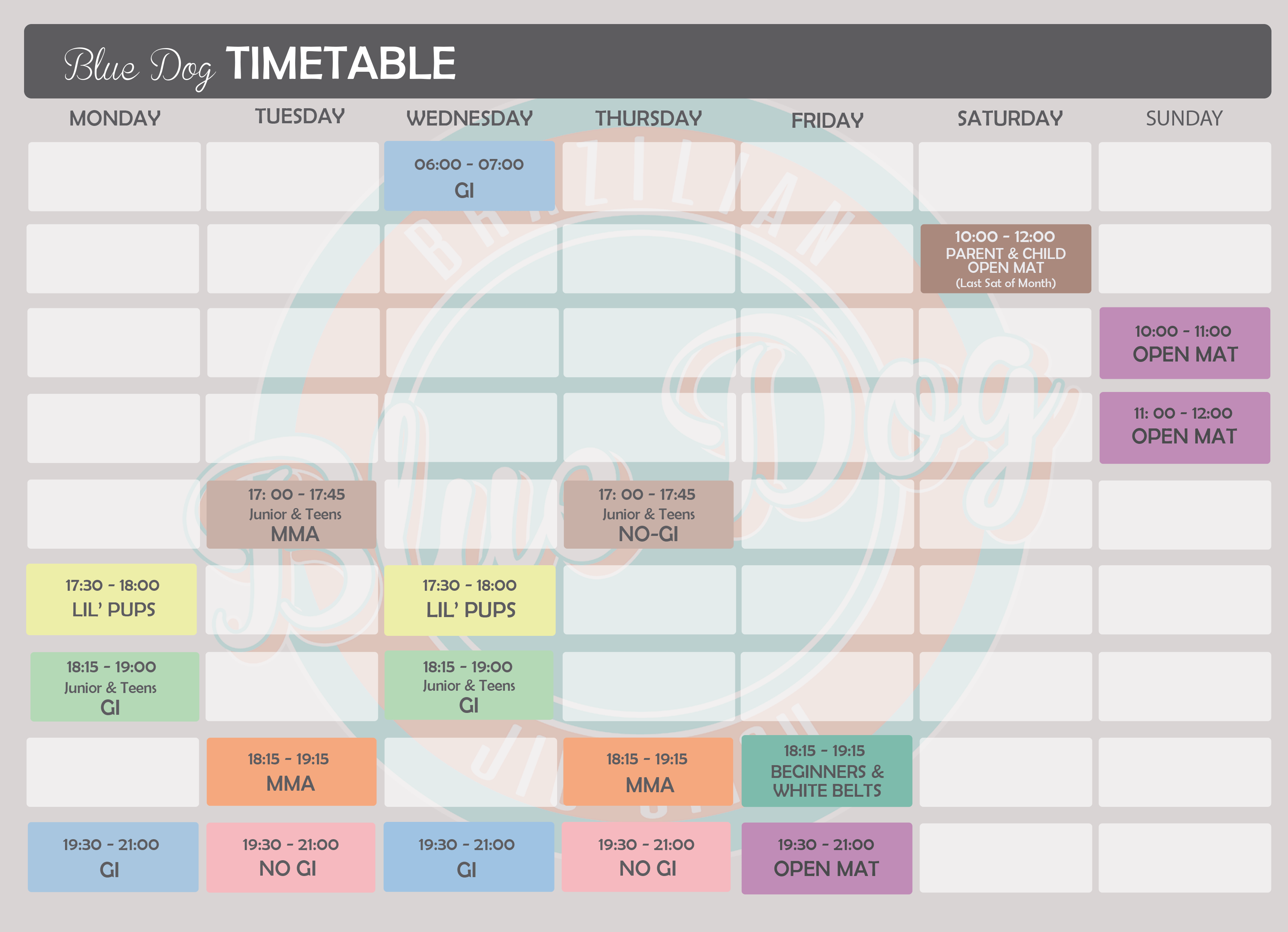 BLue Dog TimeTable New April 2025.gif