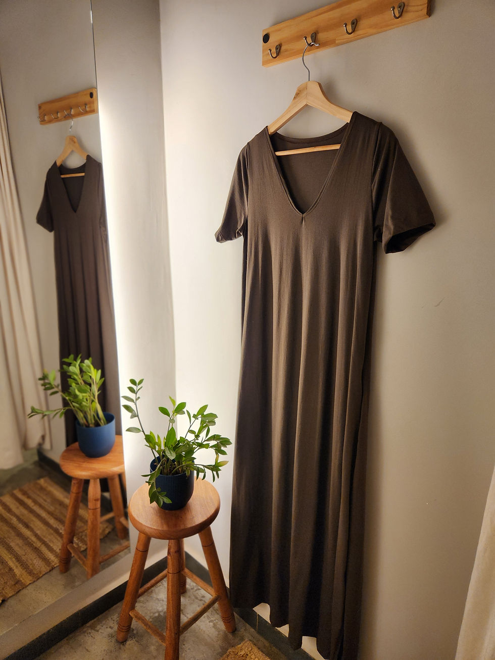 Miniatura: vestido PLUMA longo (cores)