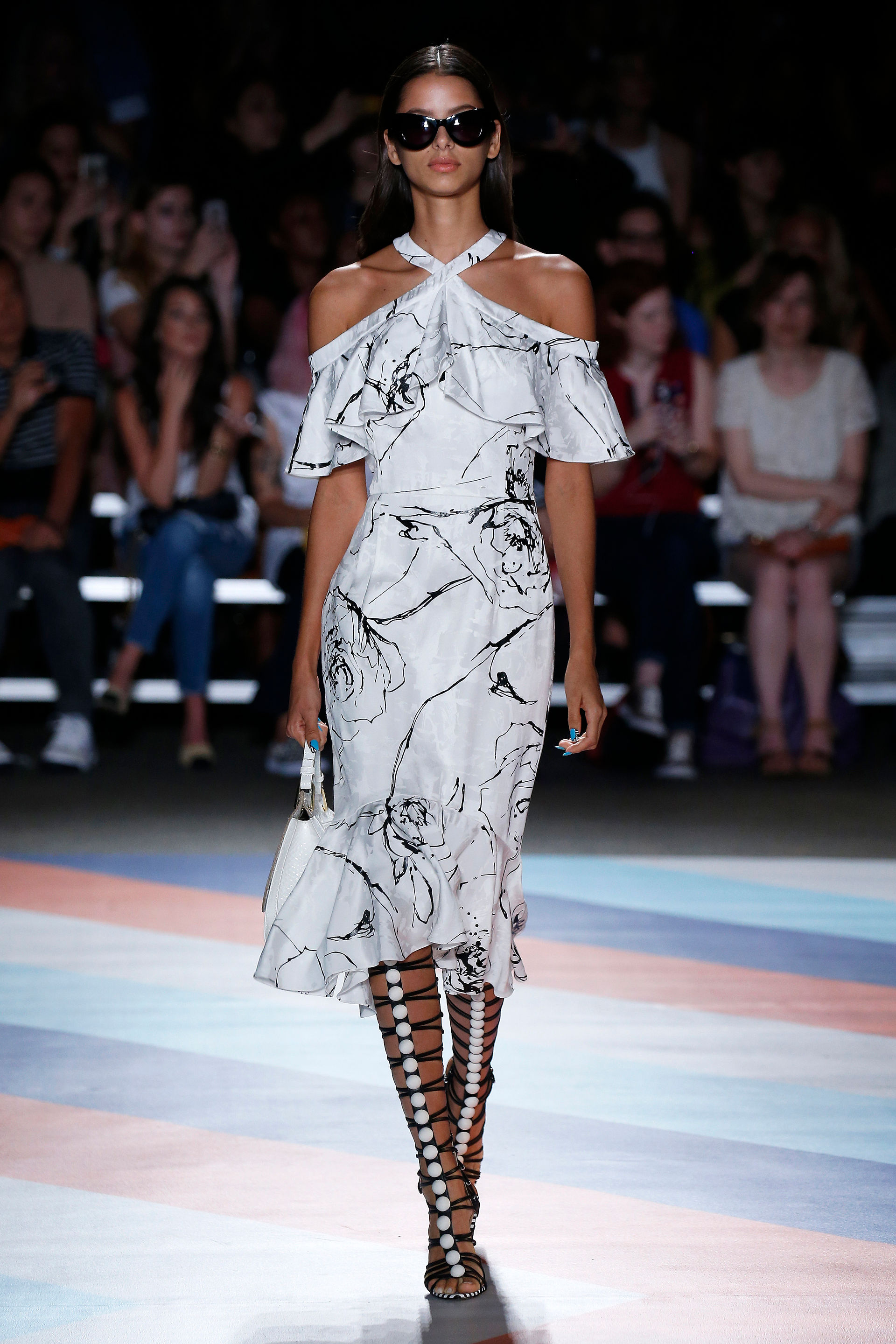 Floral Halterneck Dress