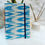 Thumbnail: With love from India blue Ikkat handmade notebook