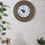 Thumbnail: Wooden Handcrafted Clock With Rings pattern
