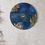 Thumbnail: Wall Art 15 inch Lotus Panel Fusion of Marble on wood handmad