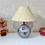 Thumbnail: Lamp Matka Design Silver Color hand Art Wooden handicraft Artifact