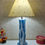 Thumbnail: Lamp Made from Tree Log hand carved Hand Painted