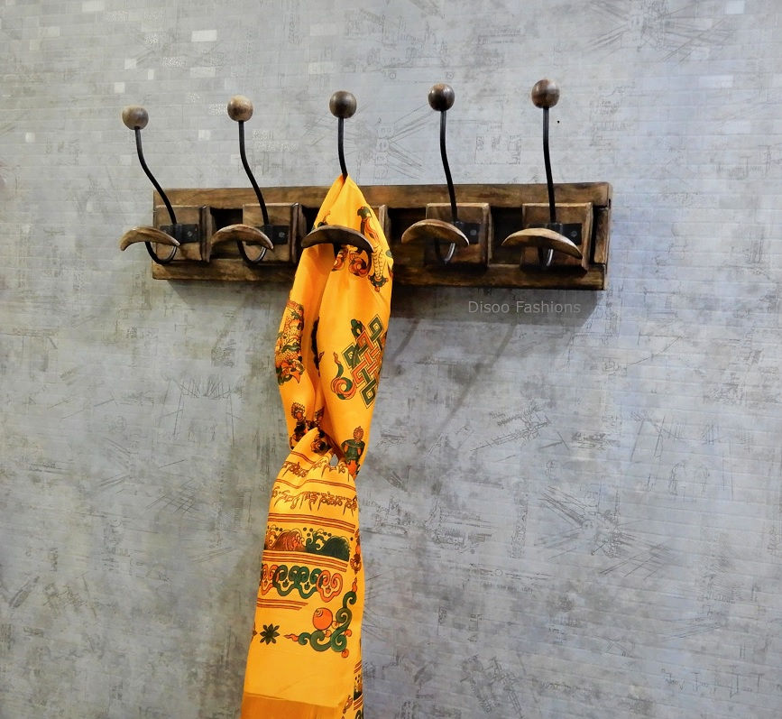 Thumbnail: Wooden Wall Hooks | Cloth Hangers | Elegant Home Utility