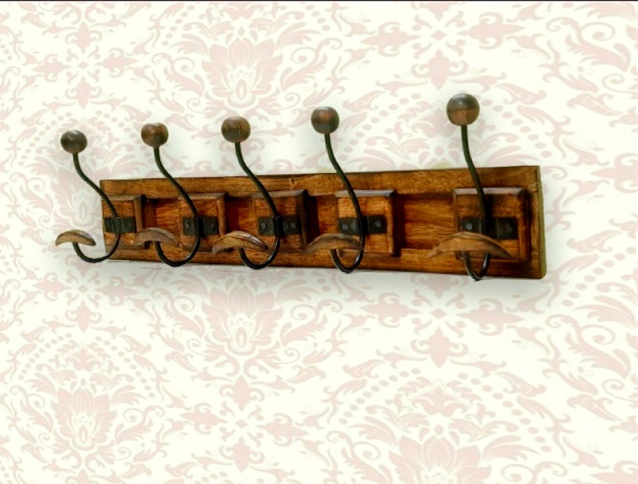 Wooden Wall Hooks | Cloth Hangers | Elegant Home Utility
