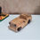 Thumbnail: Wooden Toy Jeep hand crafted in India made up of medicinal wood