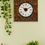 Thumbnail: Wall Clock Vintage Rustic finish Tree Bark outer Lining Golden Finesse