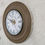 Thumbnail: Wooden Handcrafted Clock With Rings pattern