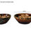 Thumbnail: Wooden Tray with Basuri Hand painted Design with Bowls Combo (sheesham Wood)