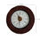 Thumbnail: Clock with Flower Beads natural looks Handicraft Product