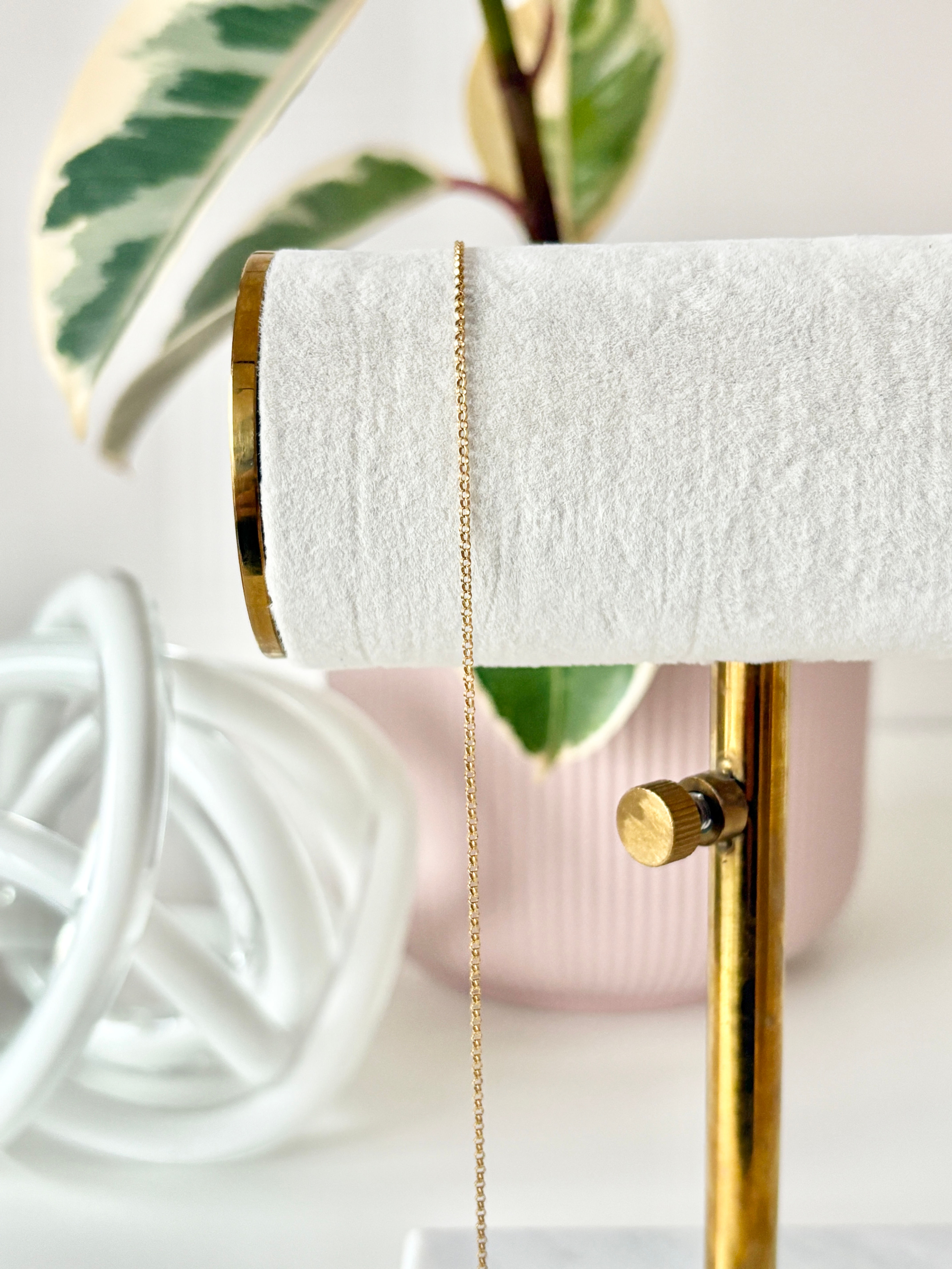 14k Gold Fill Rolo Chain