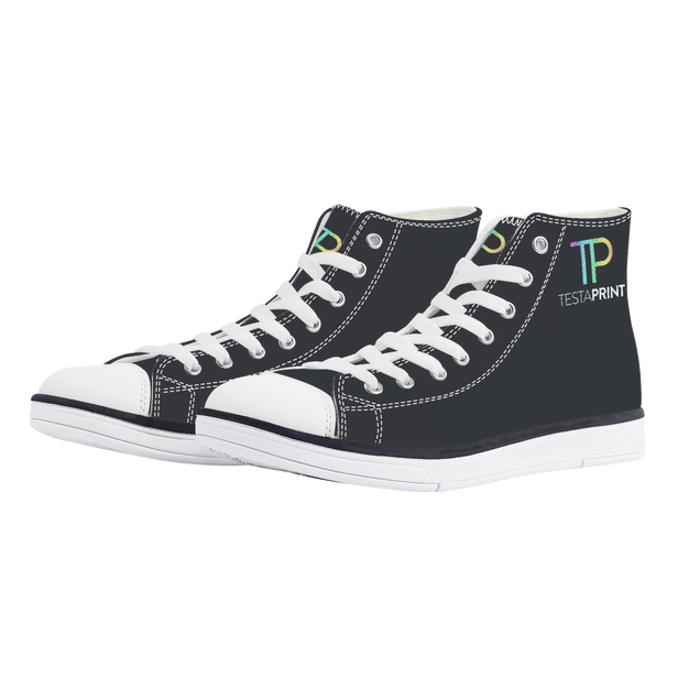 White EVA High Top Canvas shoes