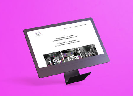 website mockup