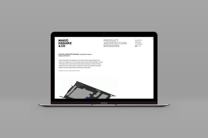 makio hasuike & co, sito, progetto