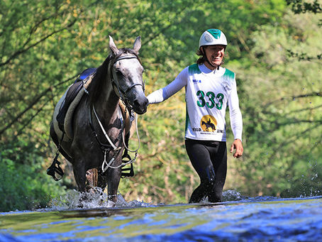 CORRE PER CHILOMETRI E POI SI BLOCCA DAVANTI A UNA POZZANGHERA! BAHH QUESTI CAVALLI!!
