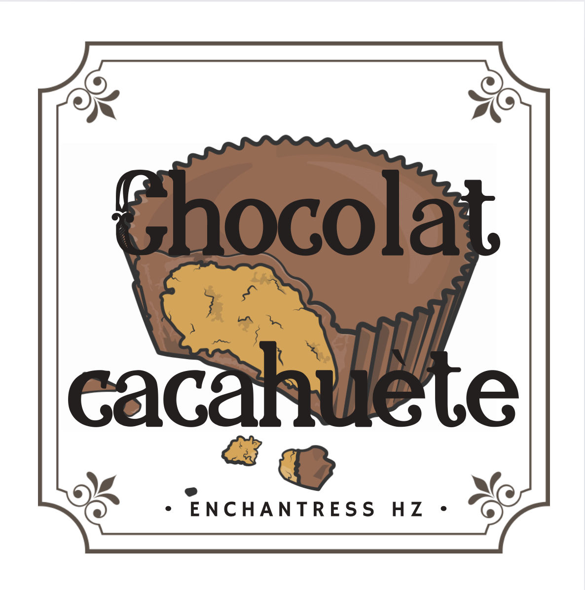 Fondant Chocolat Cacahuète