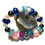 Thumbnail: Healing Hematite with chunky crystal and mixed beads