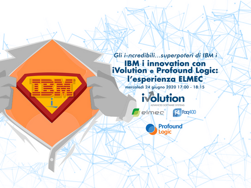 IBM i innovation con Profound Logic e iVolution: l’esperienza ELMEC