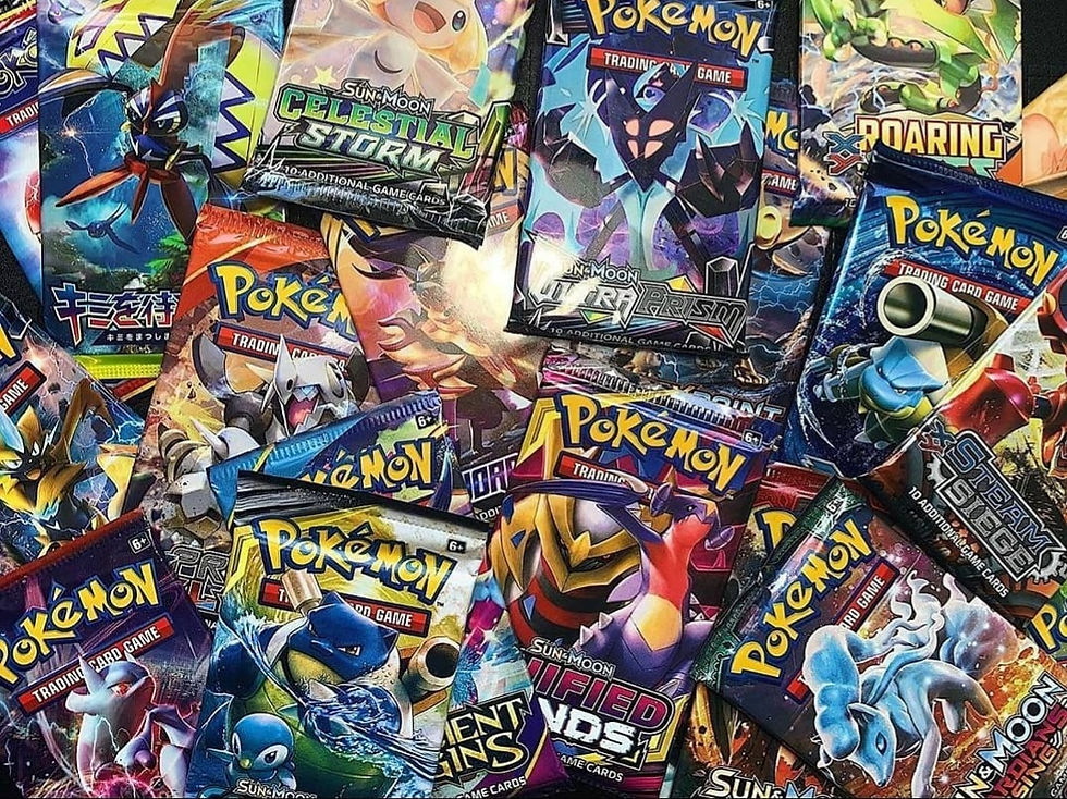 Thumbnail: Pokemon Booster Pack Lot