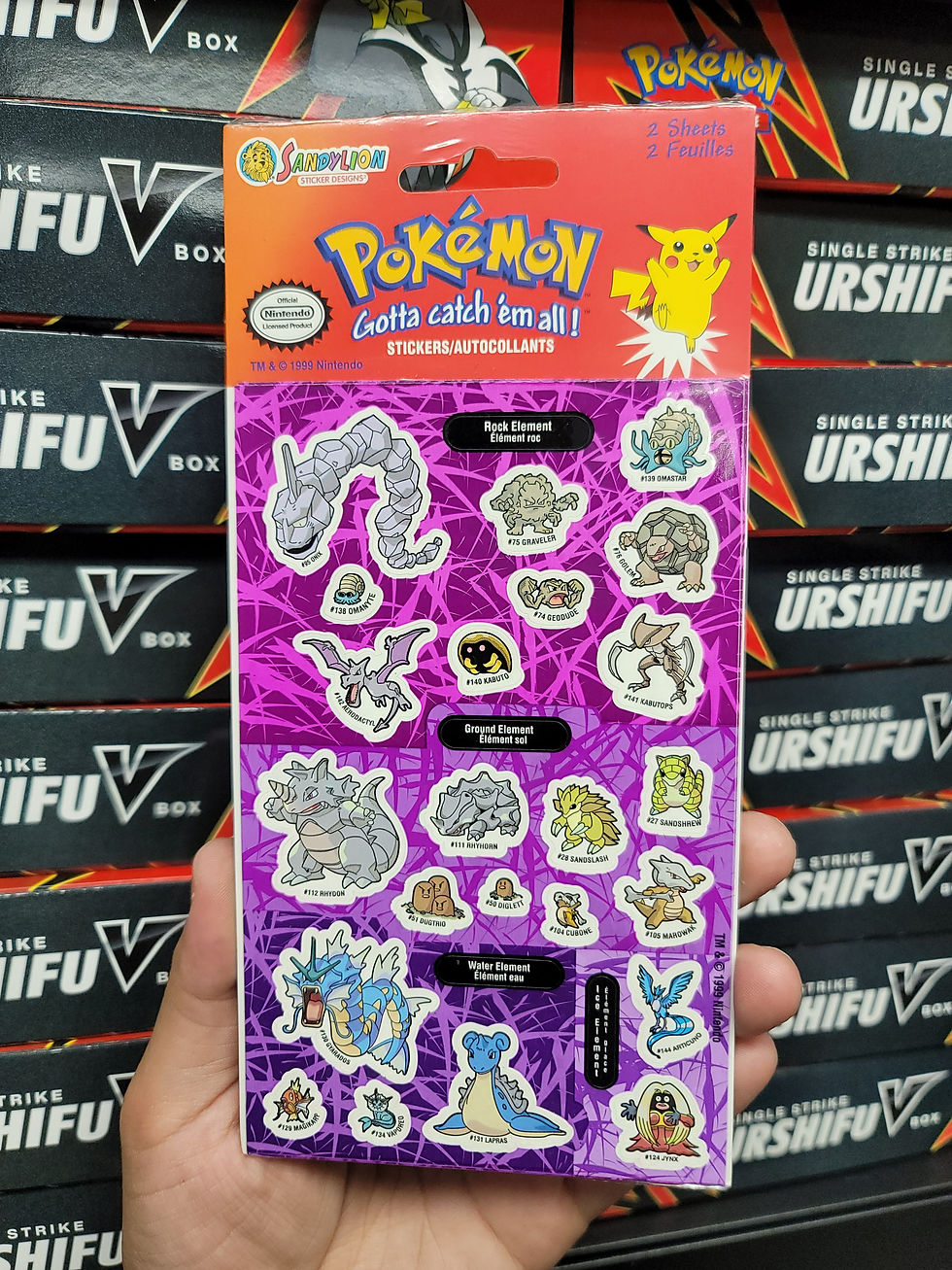 Thumbnail: SEALED VINTAGE POKEMON STICKERS