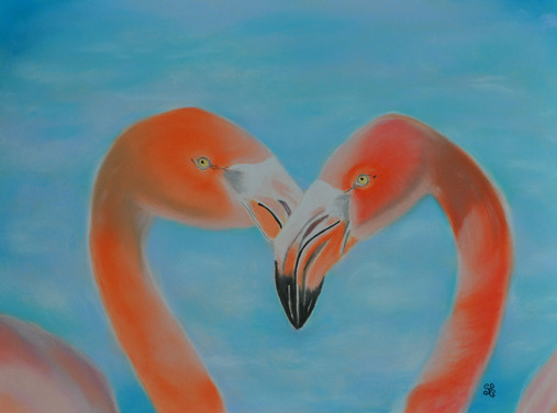 Flamingo Love