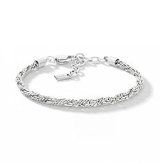 Bracciale uomo catena in acciaio collezione Chain Comete Gioielli