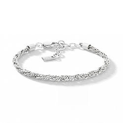 Bracciale uomo catena in acciaio collezione Chain Comete Gioielli