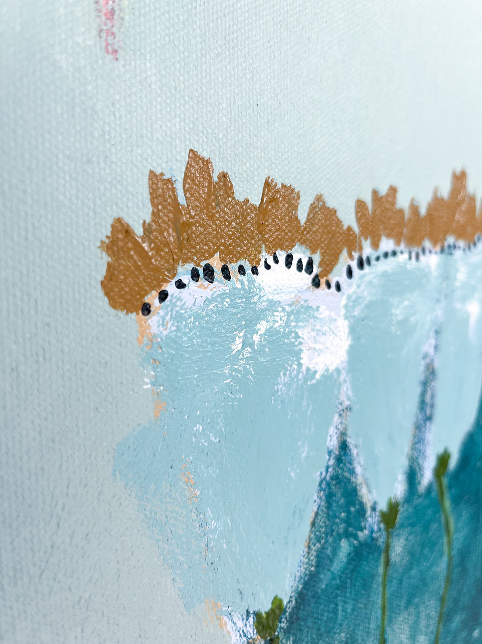 Thumbnail: colorful contemporary abstract painting inspired by still life