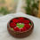 Thumbnail: Luxury Wooden Bowl Soy Wax Scented Candle with Handcrafted Floral Wax Art