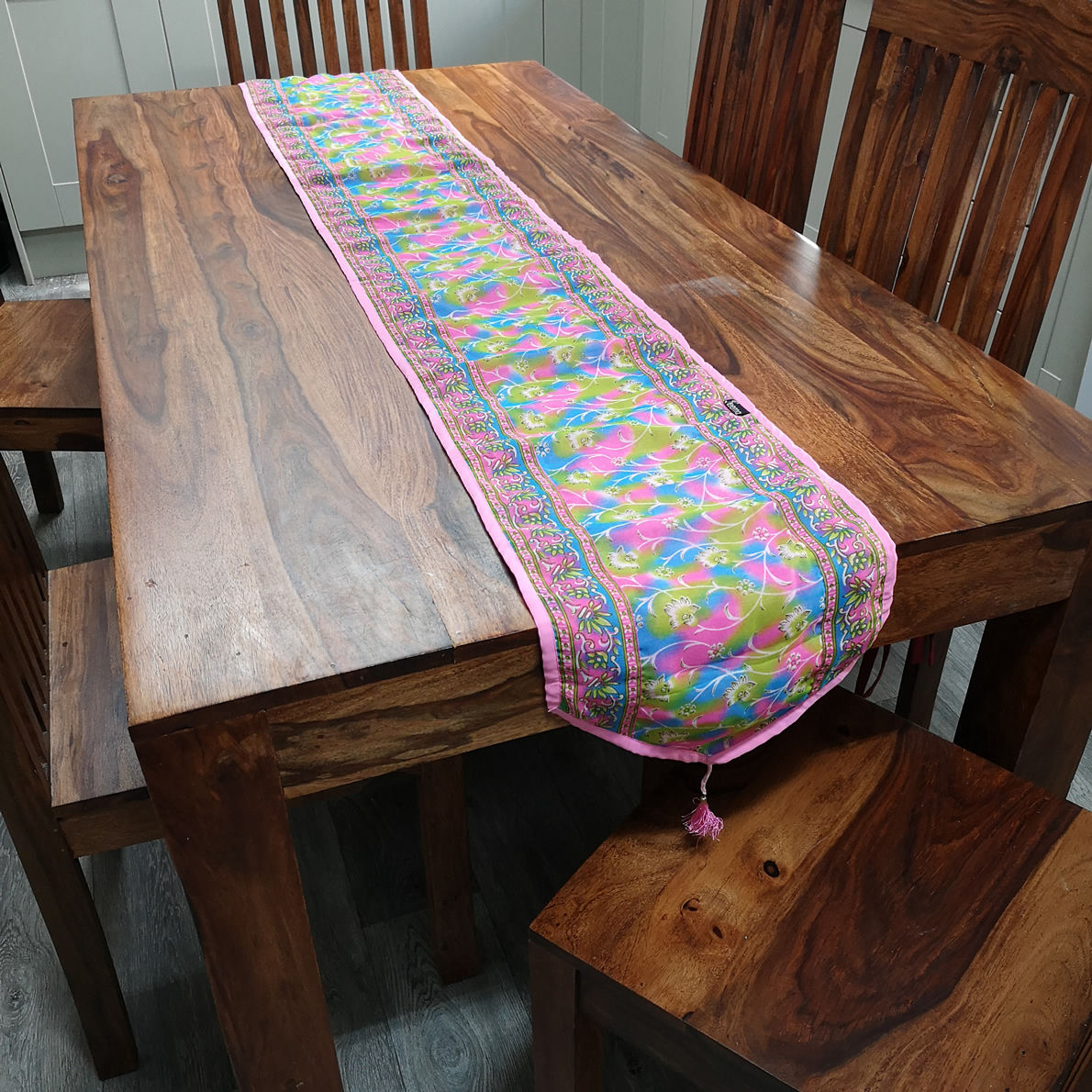 Table Runner - Recycled Saree