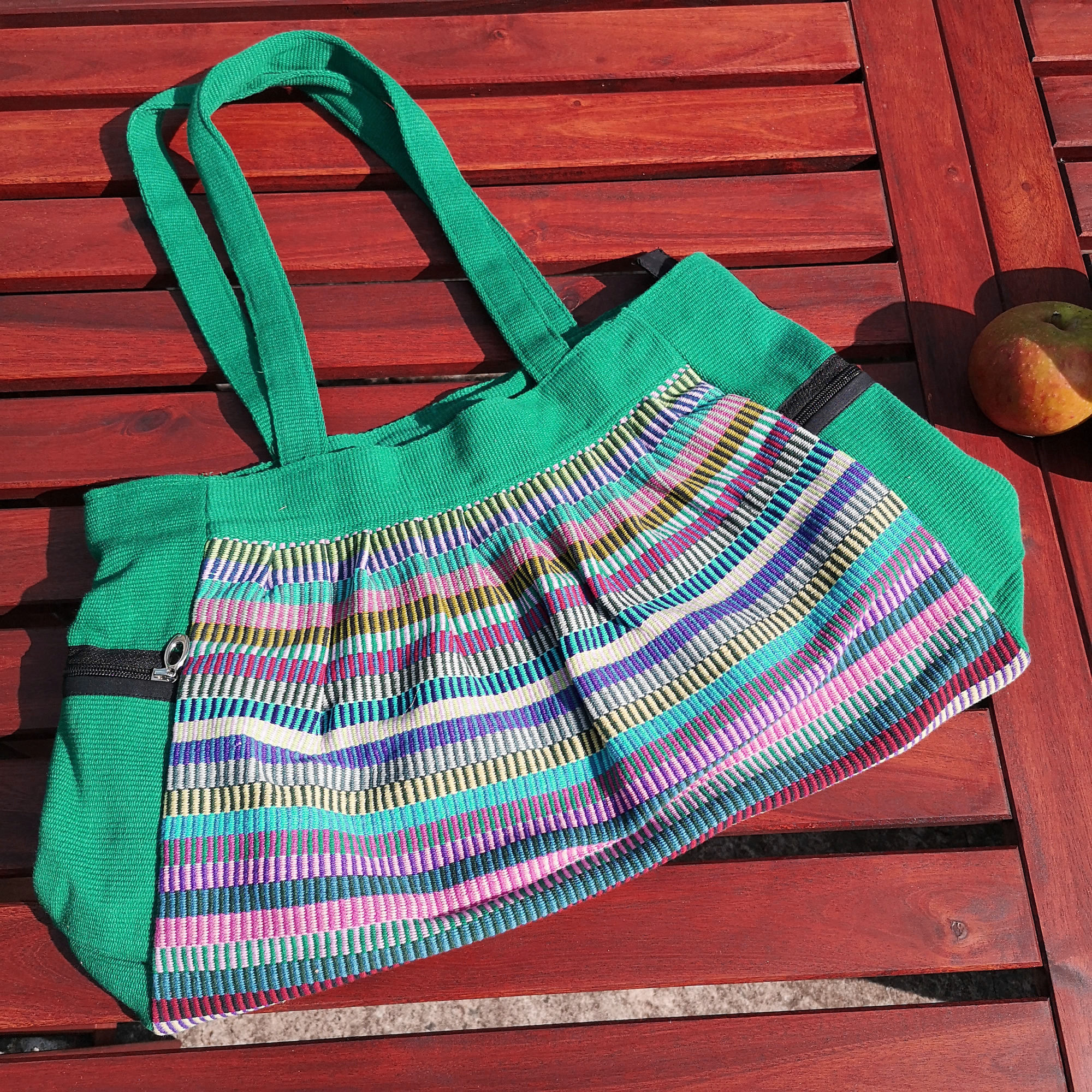Gathered Bag : Green