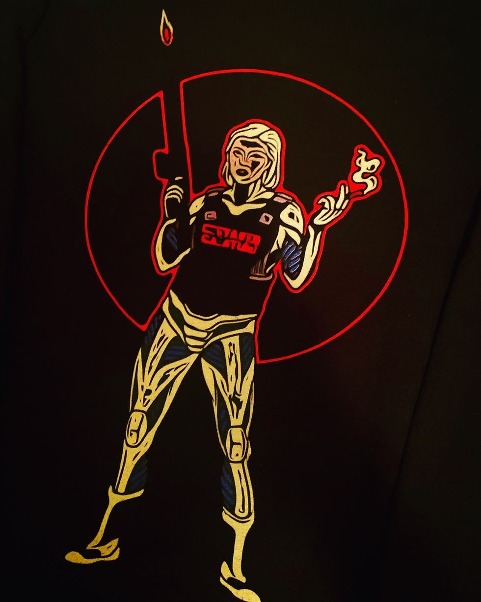 Thumbnail:  “LUNA : DISSECTED” Sweatshirt - BŁACK