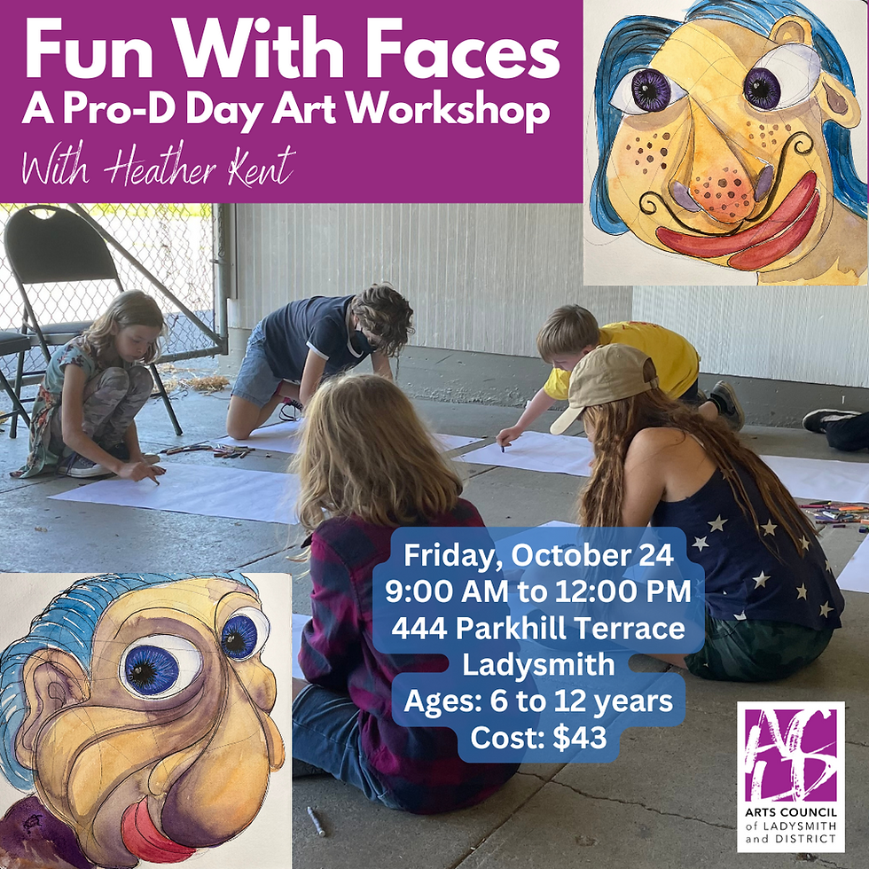 Fun With Faces: Pro- D Day Workshop