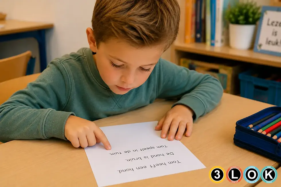 Leren lezen in groep 3