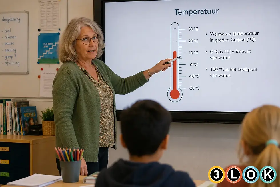 Temperatuur 3lok onderwijs
