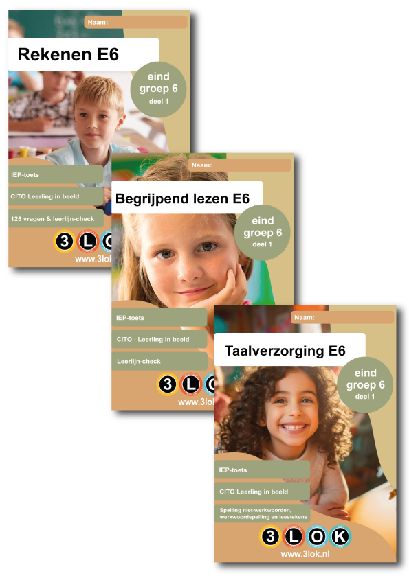Voordeelset oefenboeken rekenen begrijpend lezen eind groep 6 - CITO - IEP- Leerling in Beeld