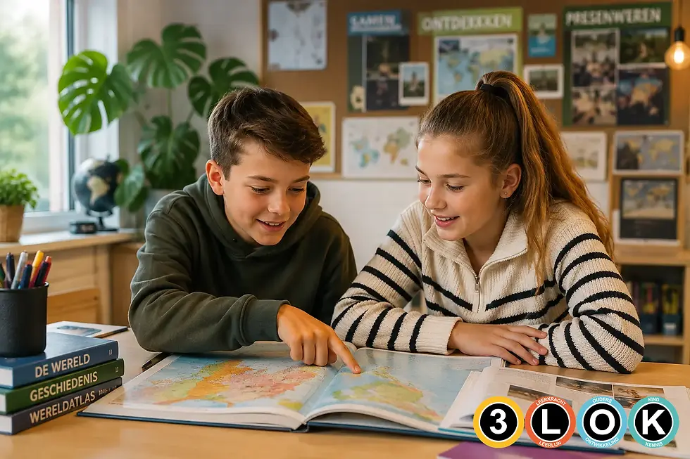 Aardrijkskunde geschiedenis natuur 3lok onderwijs
