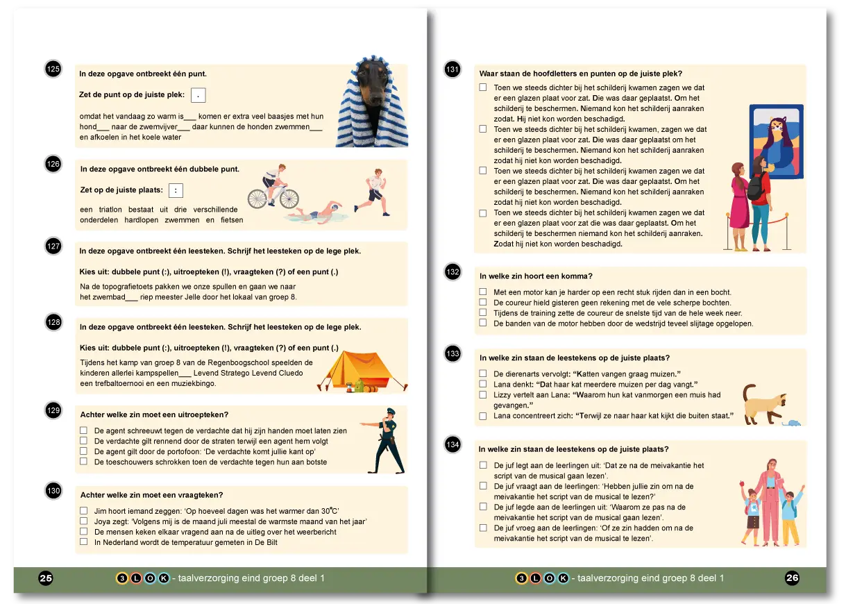 Voorbeeldopdracht taalverzorging doorstroomtoets groep 8 - 3LOK Onderwijs