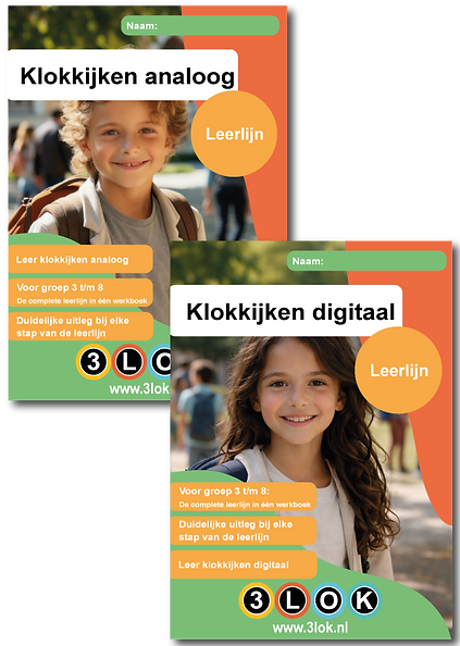 Klokkijken analoog en digitaal