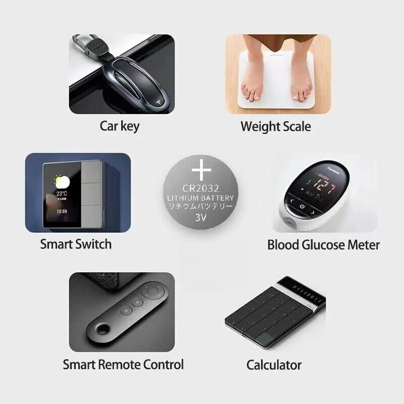 Miniatura: 5-50x LITHIUM BATTERY 3V CR2032 CR 2032 BR2032 DL2032 Remote Button Cell Watch