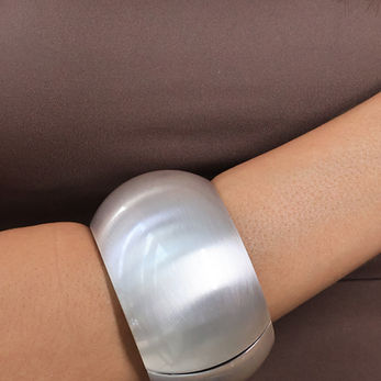 6944 - Bracelete Platina Maxi