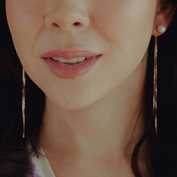 6425 - Brinco Dois Fio de Pérolas