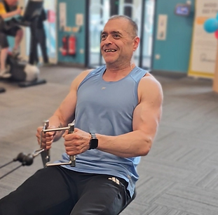 Coach Terry in gym